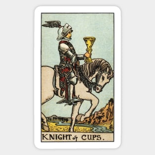 KNIGHT OF CUPS Sticker